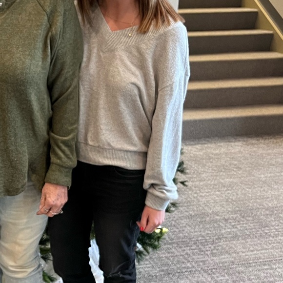 Planet Heart Sweaters - Planet Heart V Neck Sweater